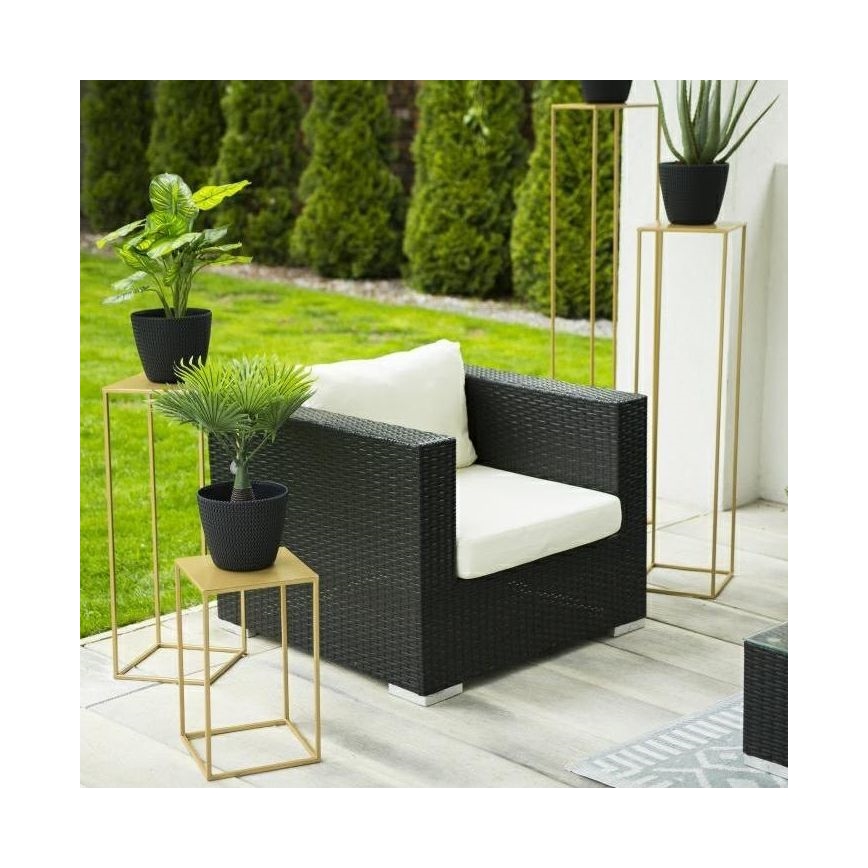 Blumenständer 100x24 cm in Gold