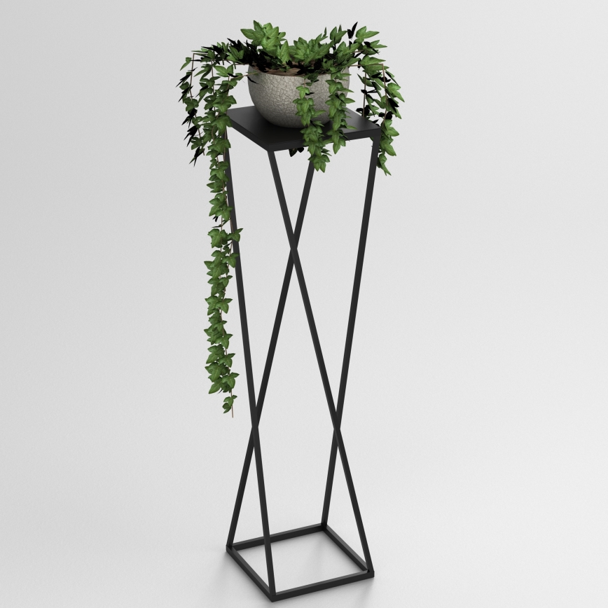 Blumenständer 100x24 cm schwarz