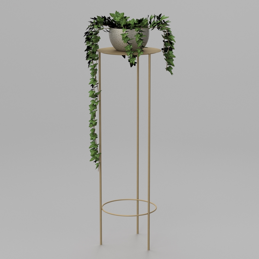 Blumenständer 100x32 cm golden