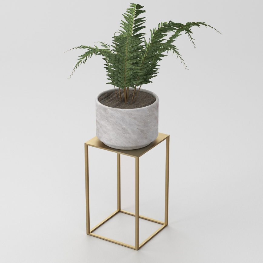 Blumenständer 40x24 cm in Gold