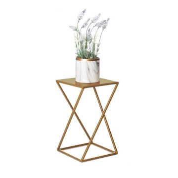 Blumenständer 40x24 cm in Gold