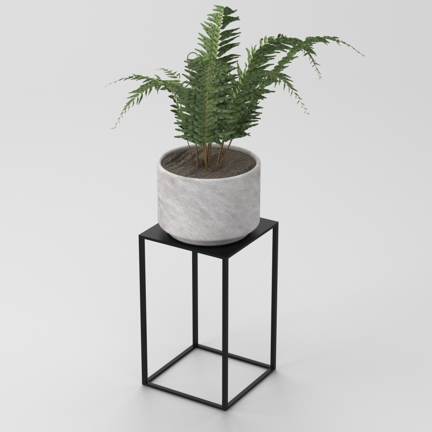 Blumenständer 40x24 cm schwarz
