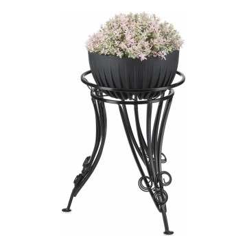 Blumenständer 47x43 cm schwarz