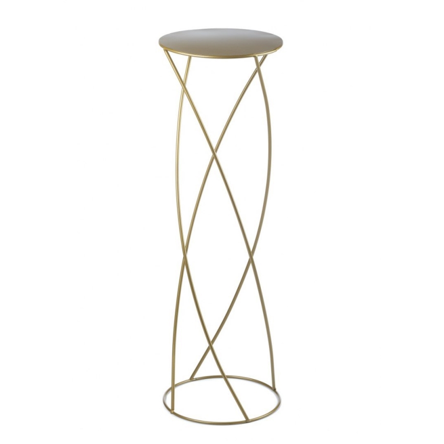 Blumenständer 70x22,5 cm gold