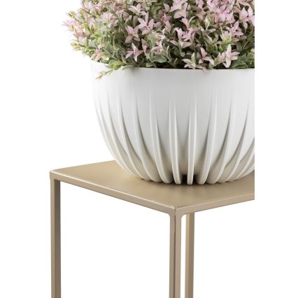 Blumenständer 70x24 cm beige