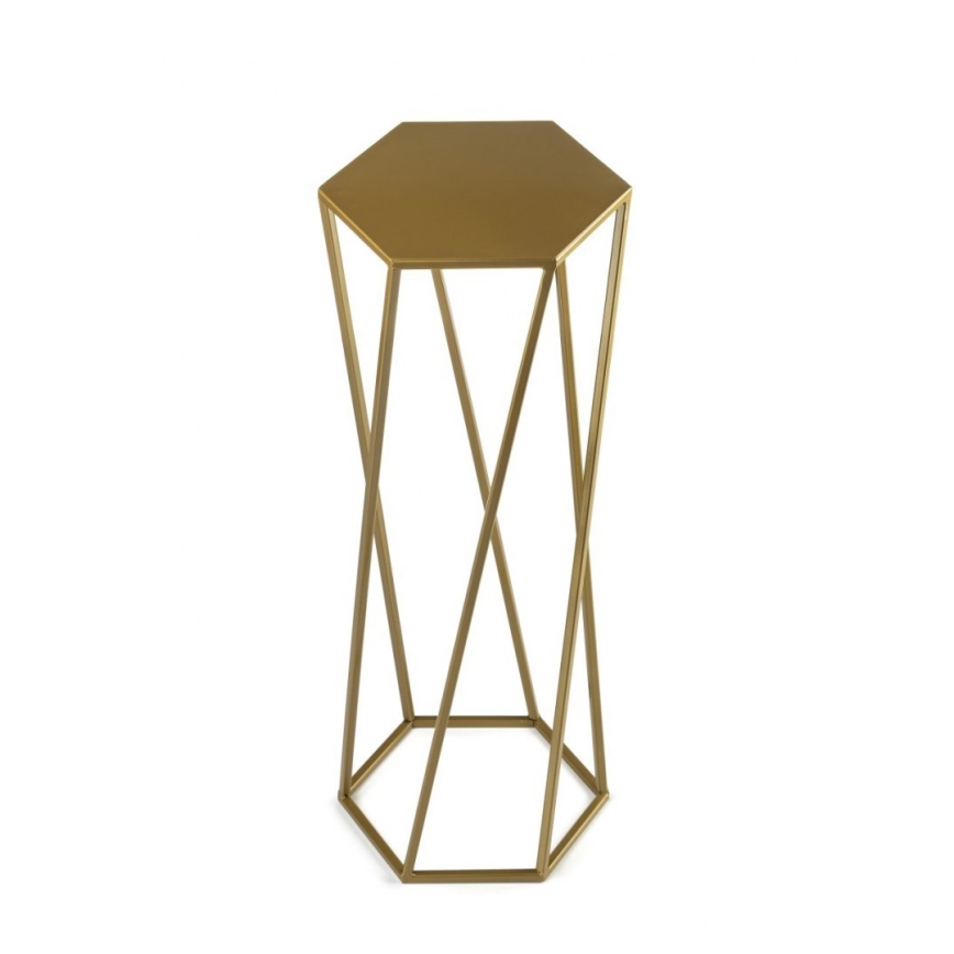 Blumenständer 70x24 cm gold