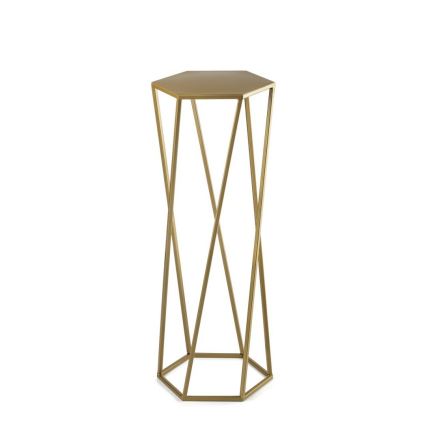 Blumenständer 70x24 cm in Gold