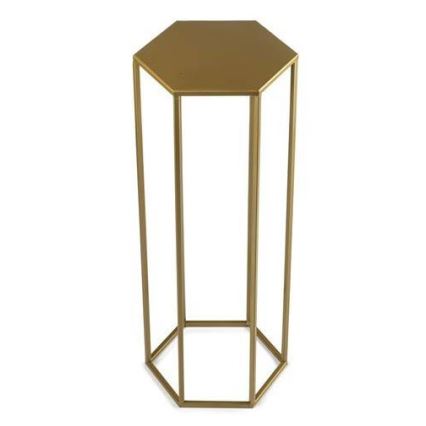 Blumenständer 70x24 cm in Gold