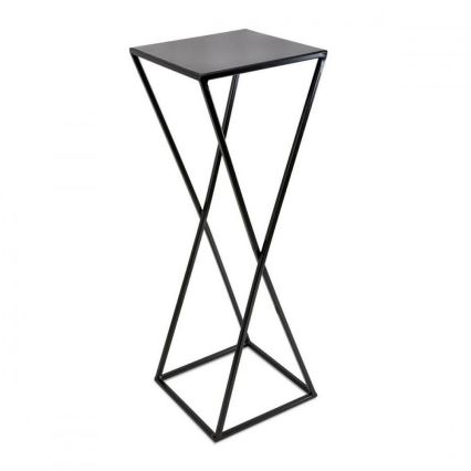 Blumenständer 70x24 Schwarz