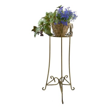 Blumenständer 88x28 cm golden