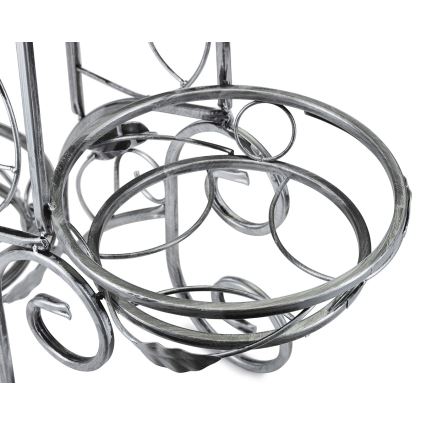 Blumenständer 88x65 cm silbern