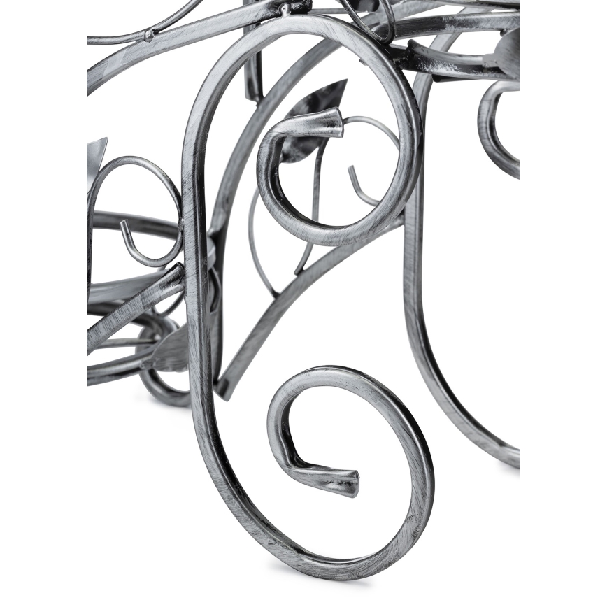 Blumenständer 88x65 cm silbern