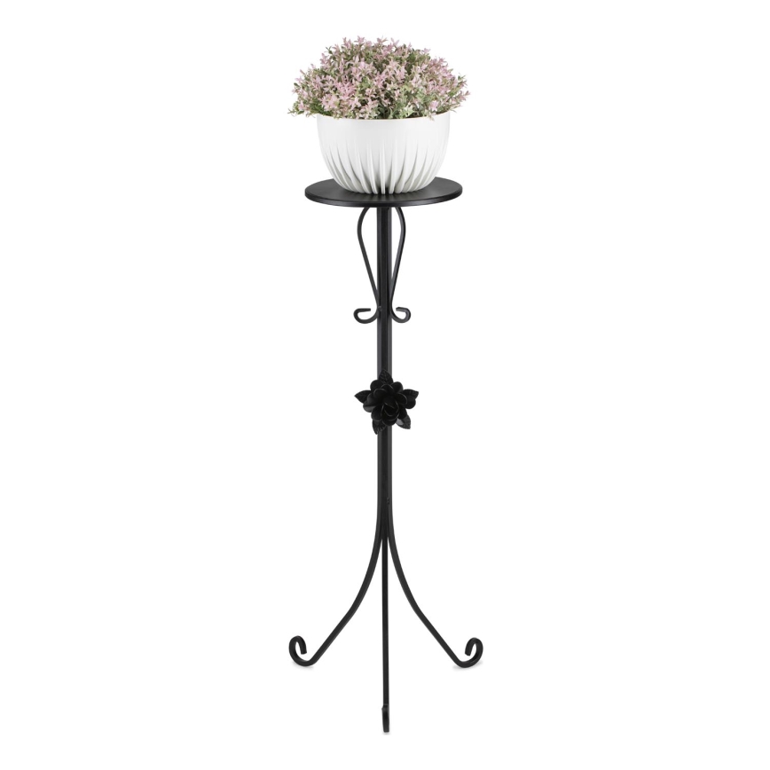 Blumenständer 95x39 cm schwarz