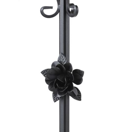 Blumenständer 95x39 cm schwarz