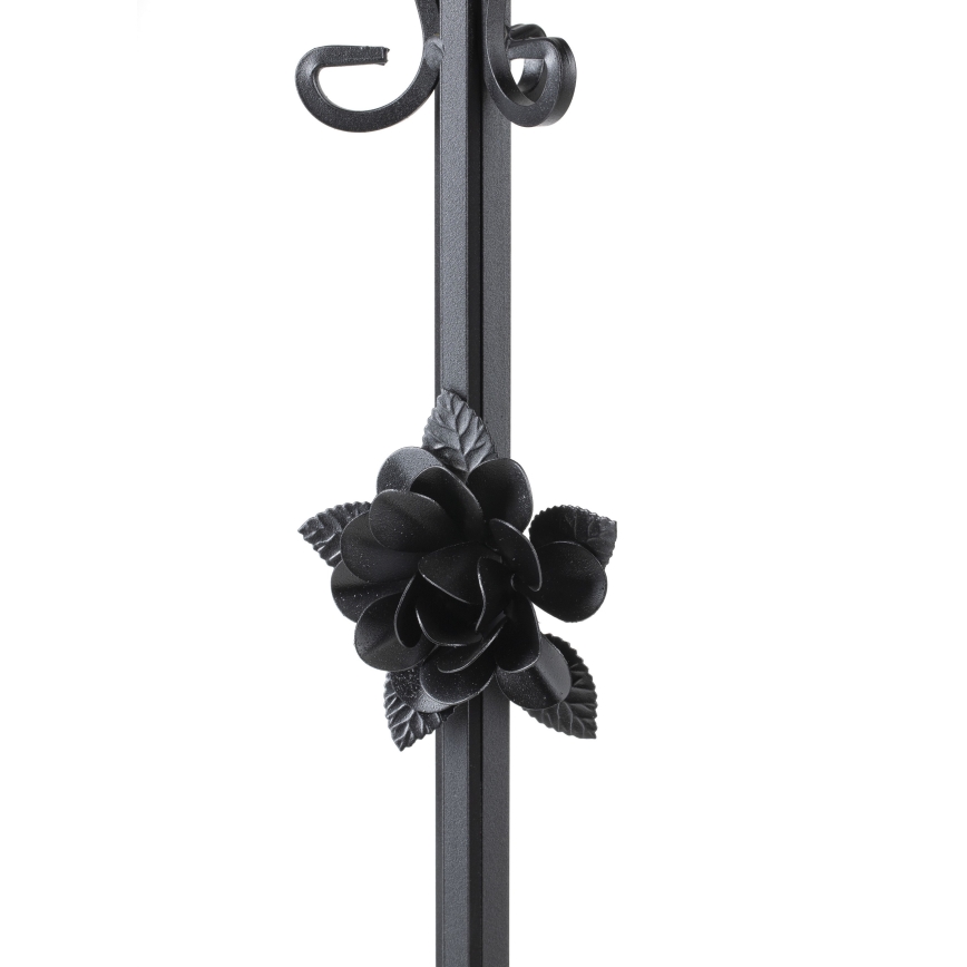 Blumenständer 95x39 cm schwarz