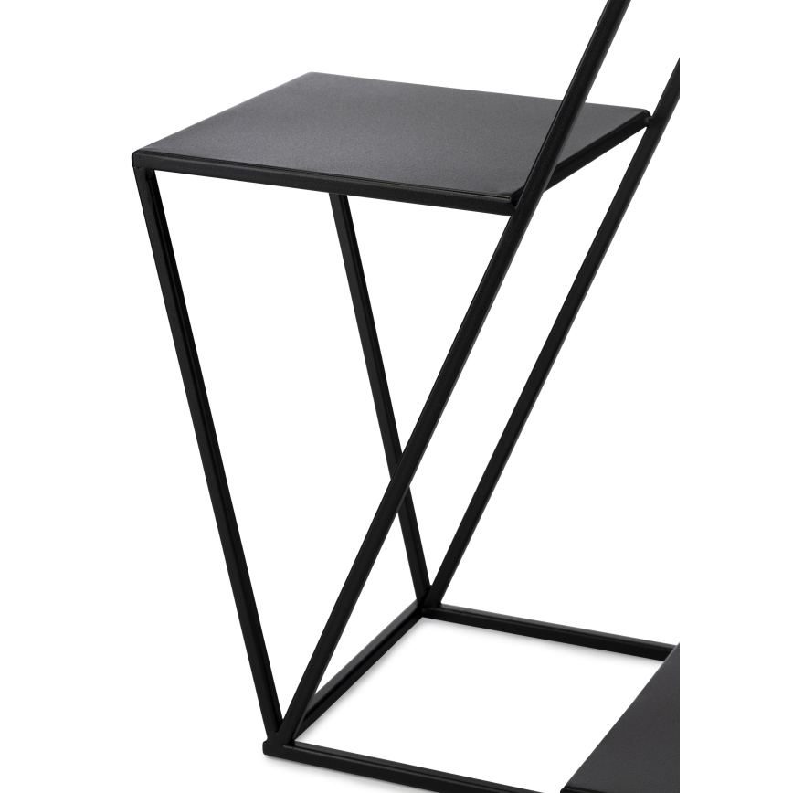 Blumenständer 95x78 cm schwarz