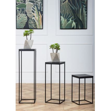 Blumenständer BASICLOFT 40x24 Schwarz