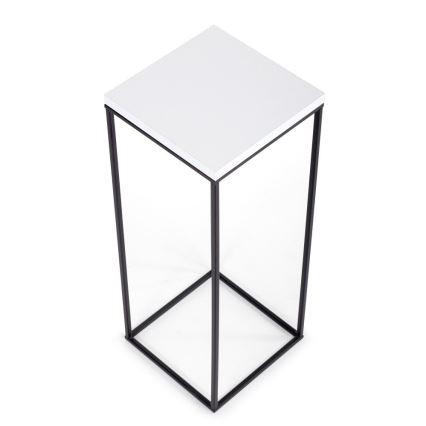 Blumenständer BASICLOFT 60x24 Schwarz/Weiß