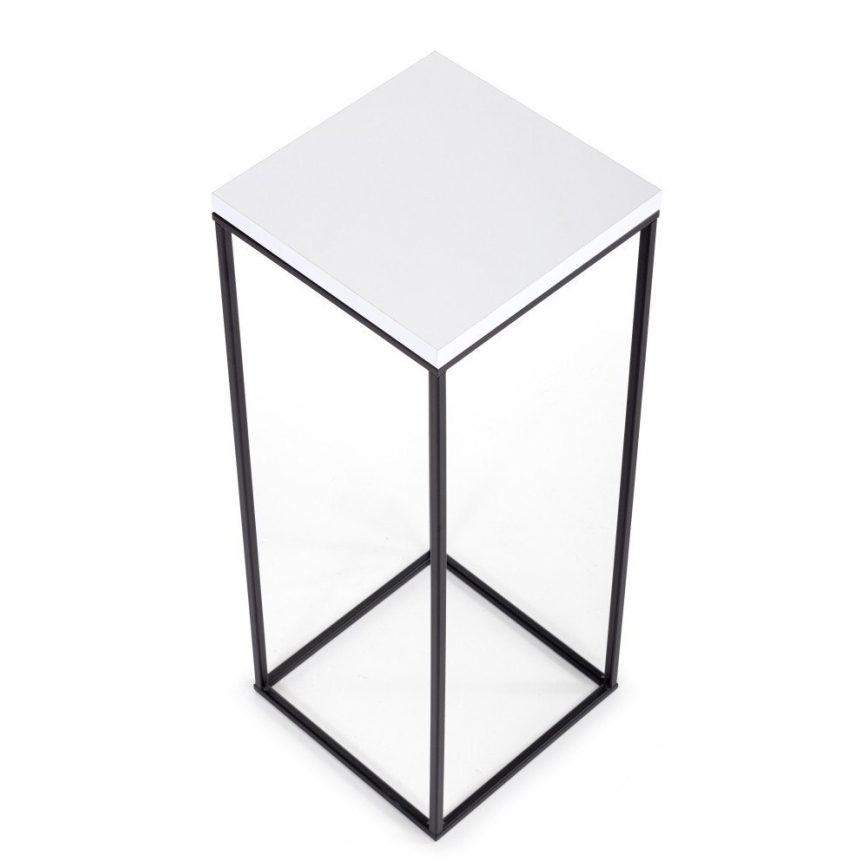 Blumenständer BASICLOFT 60x24 Schwarz/Weiß