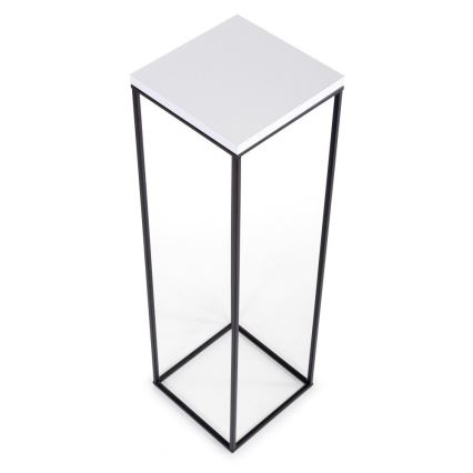 Blumenständer BASICLOFT 80x24 Schwarz/Weiß