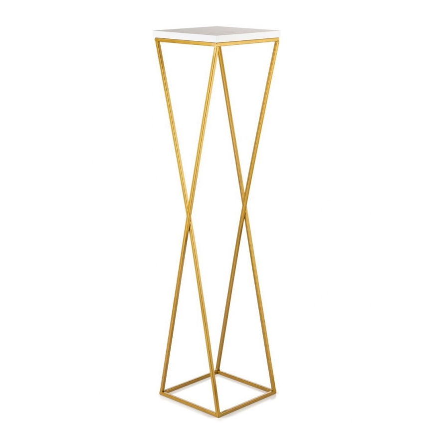 Blumenständer LOFT 100x24 cm gold/schwarz