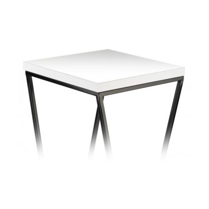 Blumenständer LOFT 100x24 cm schwarz/weiß