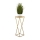 Blumenständer LOFT 70x24 cm golden/braun