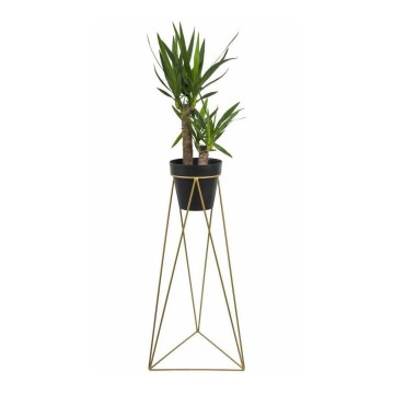 Blumenständer TRIANGL 90x50 cm Gold