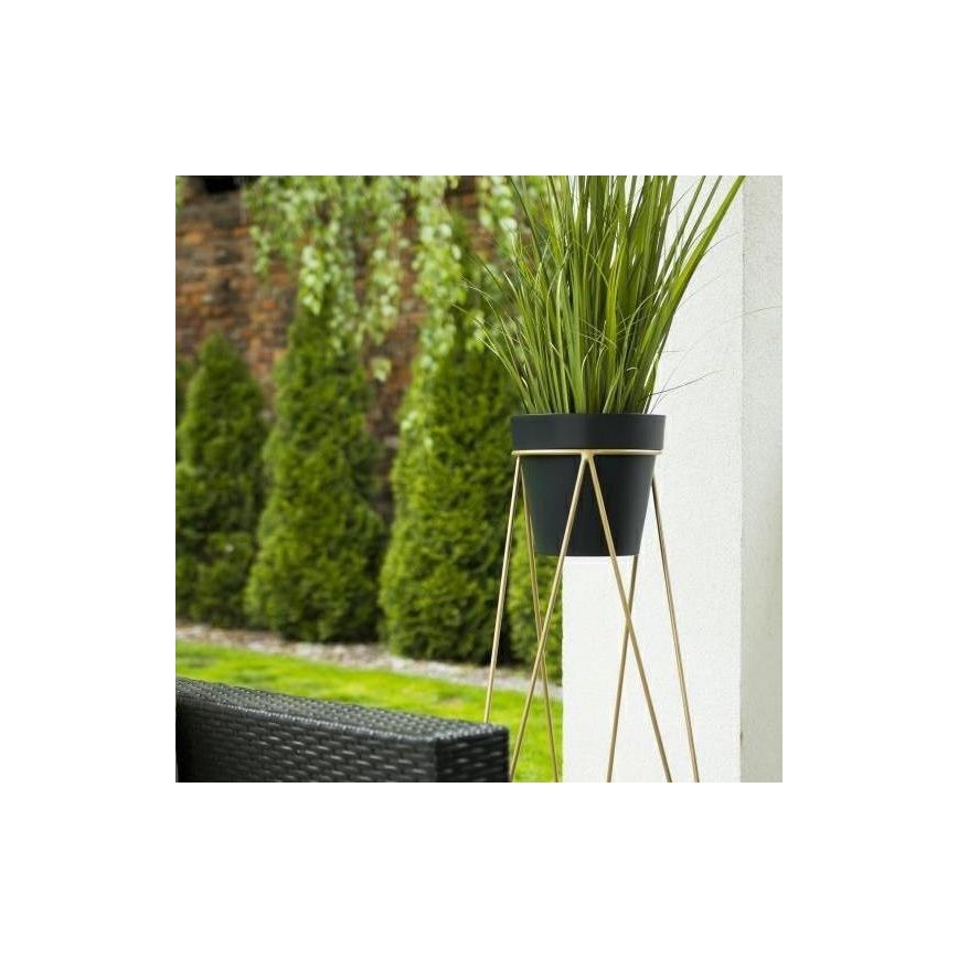 Blumenständer TRIANGL 90x50 cm Gold