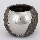 Blumentopf d 18,5 cm silbern/braun