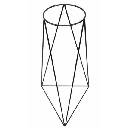 Blumentopfständer TRIANGL 90x50 cm Schwarz