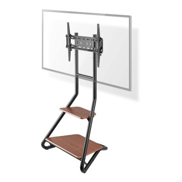 Bodenständer für TV 37-75" schwarz/braun