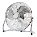 Bodenventilator, 45 cm, 3 Geschwindigkeiten, glänzendes Chrom, 140W