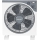 Bodenventilator 45W/230V d 37 cm weiß/grau