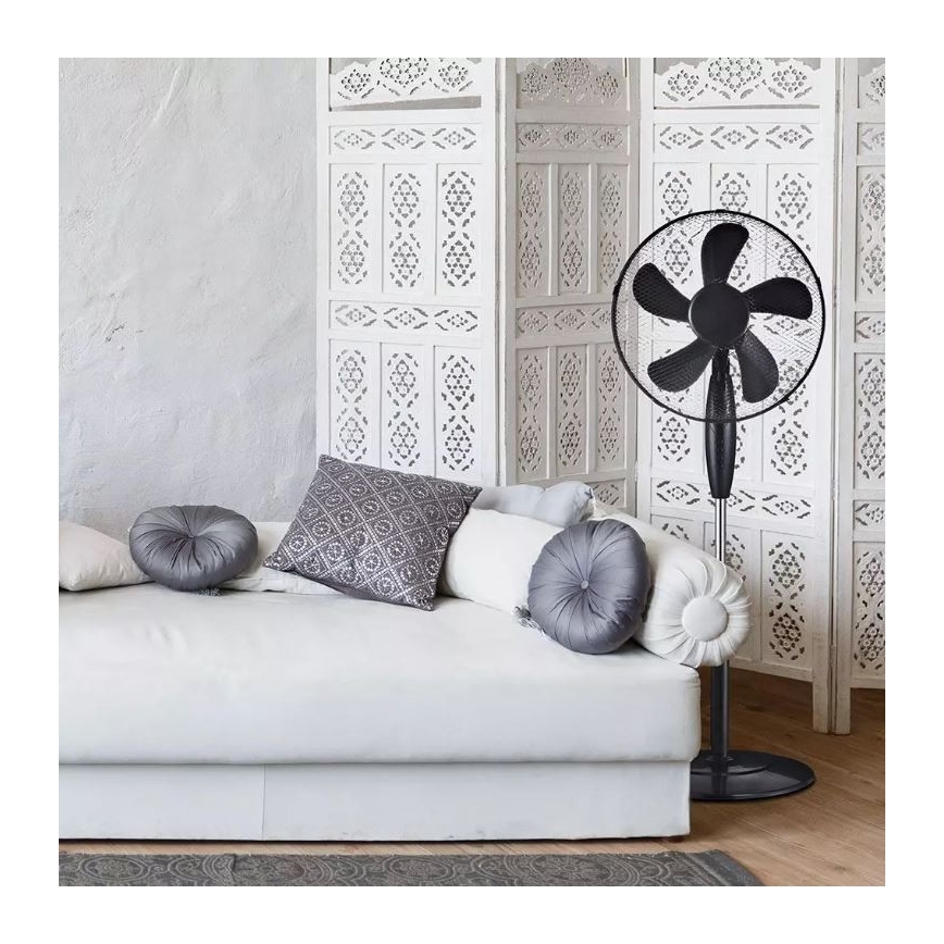 Bodenventilator d. 43 cm 55W/230V schwarz