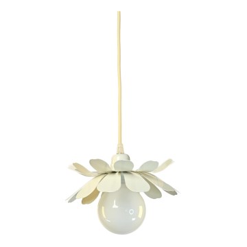 Bohemia-Design - Hängeleuchte an Kabel 1xE27/60W/230V cremefarben