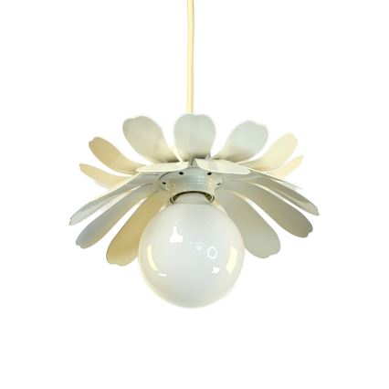 Bohemia-Design - Hängeleuchte an Kabel 1xE27/60W/230V cremefarben