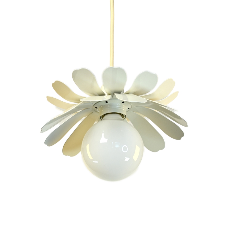 Bohemia-Design - Hängeleuchte an Kabel 1xE27/60W/230V cremefarben