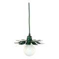 Bohemia-Design - Kabel-Pendelleuchte 1xE27/60W/230V grün