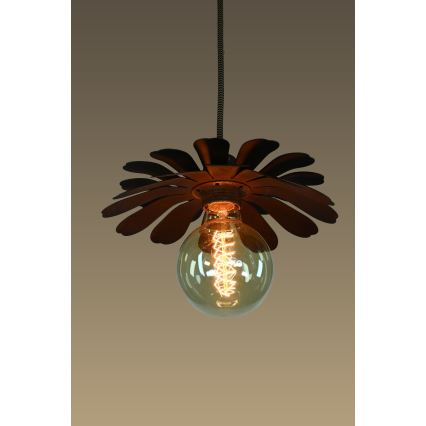 Bohemia-Design - Pendelleuchte an Kabel 1xE27/60W/230V bronzefarben