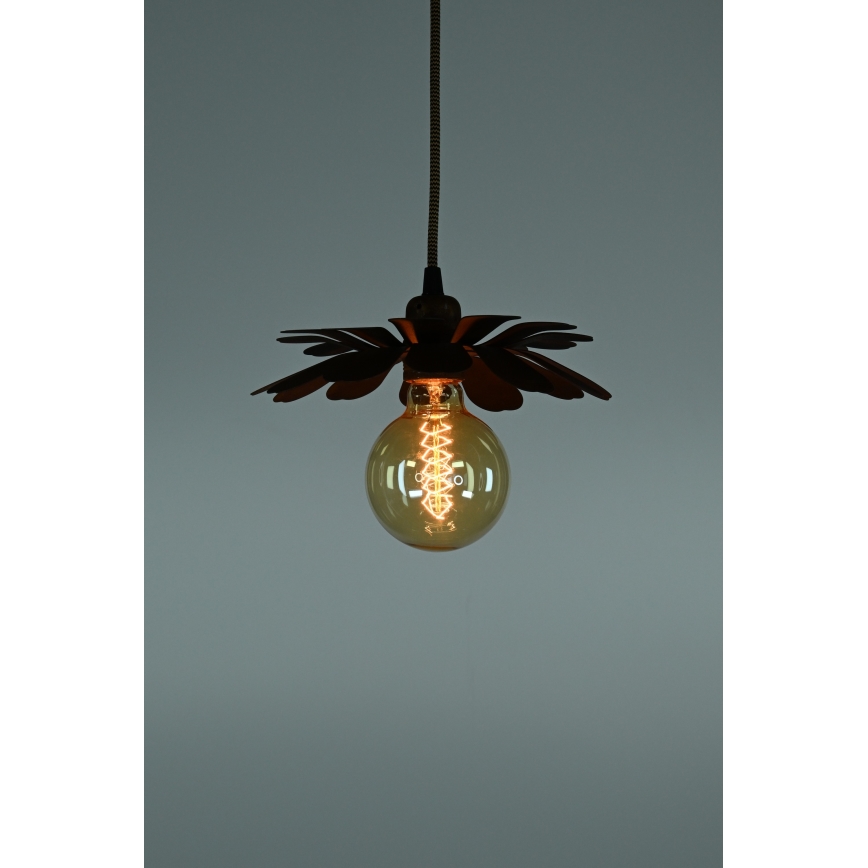 Bohemia-Design - Pendelleuchte an Kabel 1xE27/60W/230V bronzefarben
