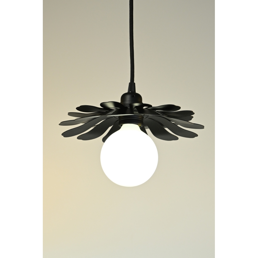 Bohemia-Design - Pendelleuchte an Kabel 1xE27/60W/230V schwarz