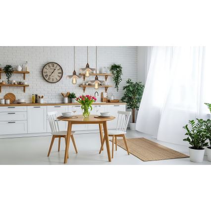 Bohemia-Design - Porzellan-Hängeleuchte an Kabel 1xE27/60W/230V