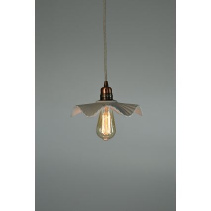 Bohemia-Design - Porzellan-Hängeleuchte an Kabel 1xE27/60W/230V