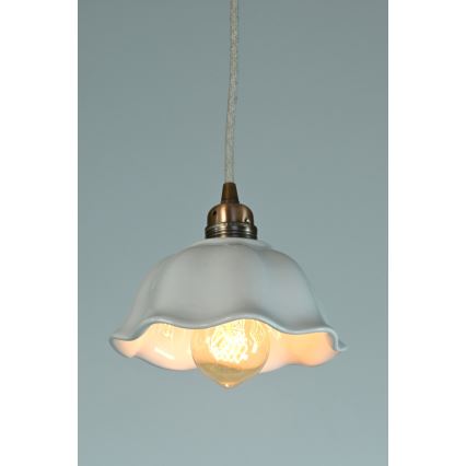 Bohemia-Design - Porzellan-Hängeleuchte an Kabel 1xE27/60W/230V
