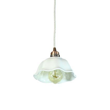 Bohemia-Design - Porzellan-Hängeleuchte an Kabel 1xE27/60W/230V