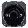 Bohemia-Design - Porzellan-Retro-Dimmer, rahmenlos, 250V/10A, schwarz