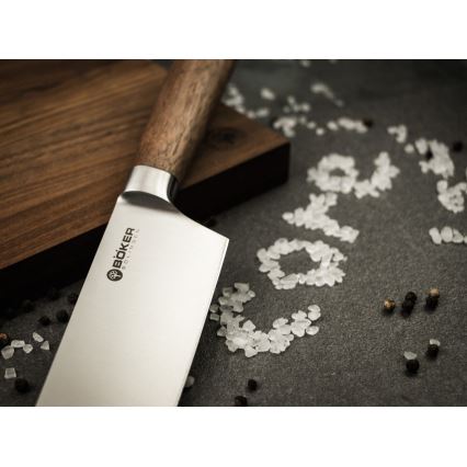 Böker - Küchenmesser CORE 16 cm Walnuss