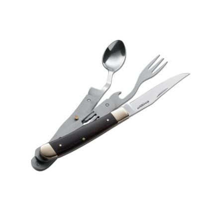 Böker - Taschenmesser mit Besteck Magnum Bon Appetite 18,7 cm Pakka
