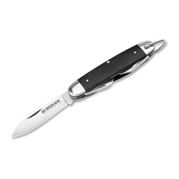 Böker - Multifunktionales Taschenmesser Magnum Classic Pocket Steel, 16 cm / 4 Funktionen, Palisander